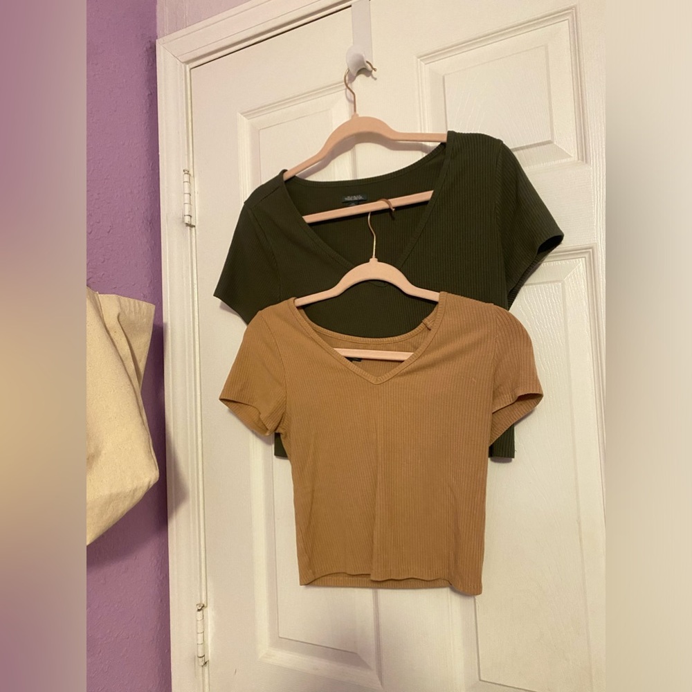 Green/ Brown Shirts